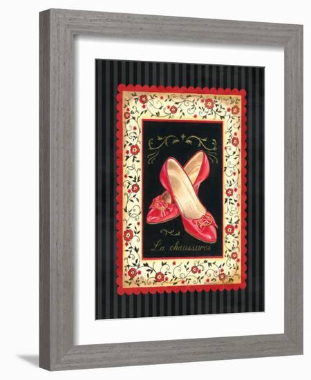 Dressed in Red III-Gwendolyn Babbitt-Framed Art Print