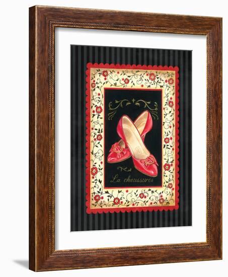 Dressed in Red III-Gwendolyn Babbitt-Framed Art Print