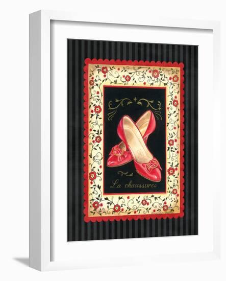 Dressed in Red III-Gwendolyn Babbitt-Framed Art Print