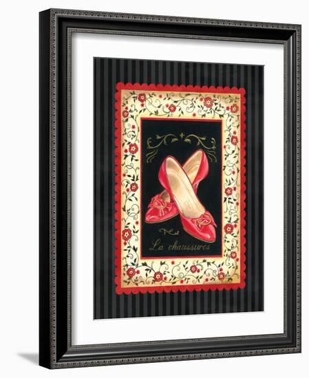 Dressed in Red III-Gwendolyn Babbitt-Framed Art Print