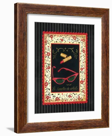 Dressed in Red IV-Gwendolyn Babbitt-Framed Art Print