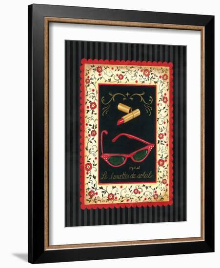 Dressed in Red IV-Gwendolyn Babbitt-Framed Art Print