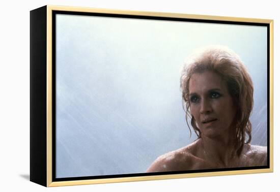 DRESSED TO KILL, 1980 directed by BRIAN by PALMA Angie Dickinson (photo)-null-Framed Stretched Canvas