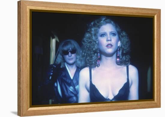 DRESSED TO KILL, 1980 directed by BRIAN by PALMA Michael Caine / Nancy Allen (photo)-null-Framed Stretched Canvas