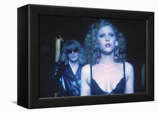 DRESSED TO KILL, 1980 directed by BRIAN by PALMA Michael Caine / Nancy Allen (photo)-null-Framed Stretched Canvas