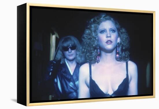 DRESSED TO KILL, 1980 directed by BRIAN by PALMA Michael Caine / Nancy Allen (photo)-null-Framed Stretched Canvas