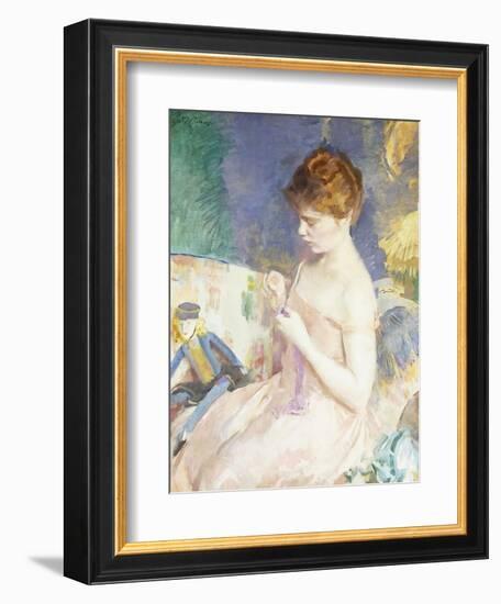 Dressing Dolls-Cecilia Beaux-Framed Giclee Print