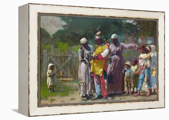 Dressing for the Carnival-Winslow Homer-Framed Premier Image Canvas