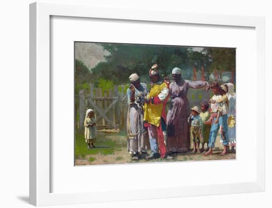 Dressing for the Carnival-Winslow Homer-Framed Giclee Print