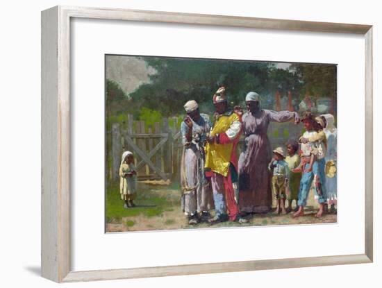 Dressing for the Carnival-Winslow Homer-Framed Giclee Print