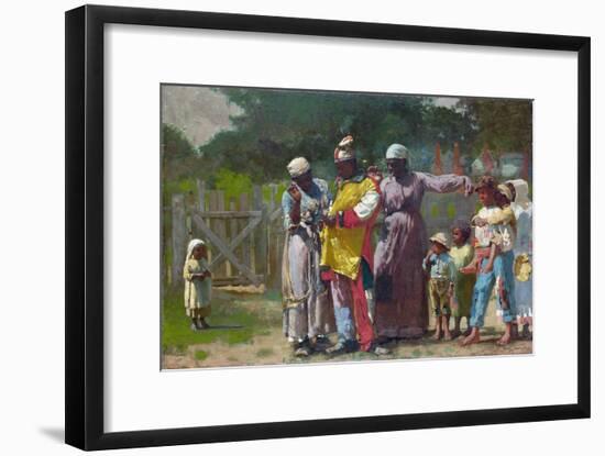 Dressing for the Carnival-Winslow Homer-Framed Giclee Print