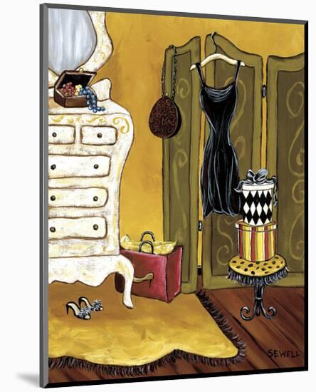 Dressing Room I-Krista Sewell-Mounted Giclee Print