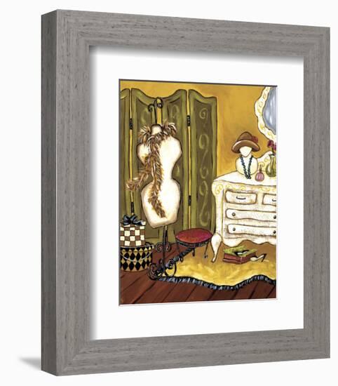 Dressing Room II-Krista Sewell-Framed Giclee Print