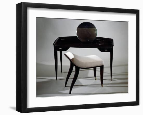 Dressing Table and Stool, Ca 1925-Jacques-emile Ruhlmann-Framed Giclee Print