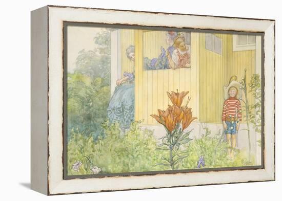 Dressing Up-Carl Larsson-Framed Premier Image Canvas