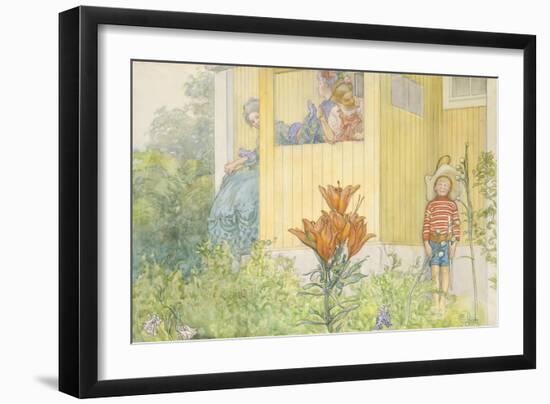 Dressing Up-Carl Larsson-Framed Giclee Print