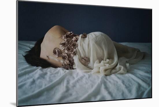 Dressing with Roses-Michalina Wozniak-Mounted Photographic Print