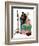 "Dressmaker", January 31,1931-Norman Rockwell-Framed Giclee Print