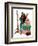 "Dressmaker", January 31,1931-Norman Rockwell-Framed Giclee Print