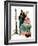 "Dressmaker", January 31,1931-Norman Rockwell-Framed Giclee Print