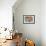 Dried Flowers and Herbs at a Spice Market, Rahba Kedima in Marrakech-Peter Adams-Framed Photographic Print displayed on a wall