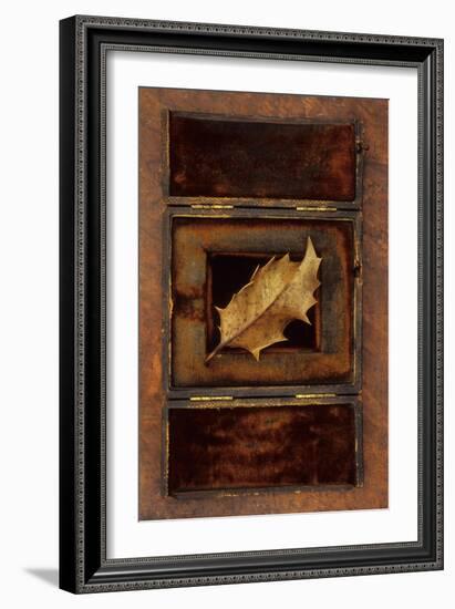 Dried Holly Leaf-Den Reader-Framed Photographic Print