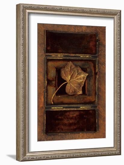 Dried Leaf-Den Reader-Framed Photographic Print