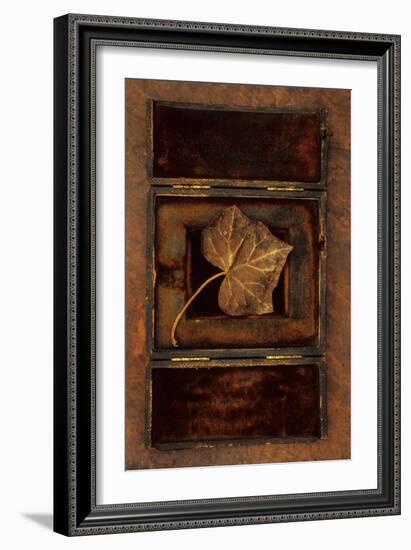 Dried Leaf-Den Reader-Framed Photographic Print