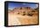 Dried up river bed in the Anti Atlas mountains of Morocco, North Africa-Ashley Cooper-Framed Premier Image Canvas