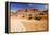 Dried up river bed in the Anti Atlas mountains of Morocco, North Africa-Ashley Cooper-Framed Premier Image Canvas