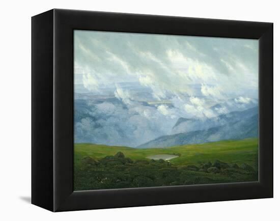 Drifting Clouds-Caspar David Friedrich-Framed Premier Image Canvas