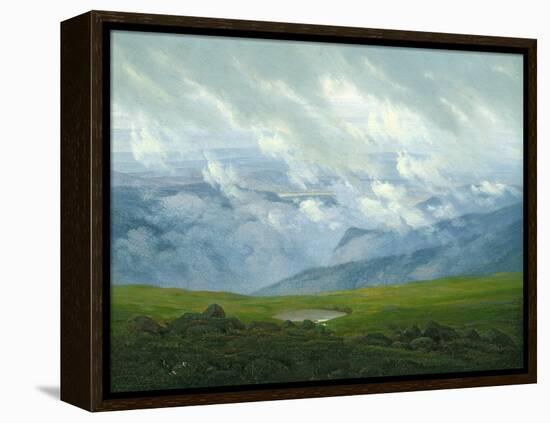 Drifting Clouds-Caspar David Friedrich-Framed Premier Image Canvas