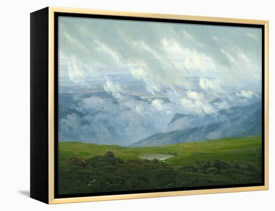 Drifting Clouds-Caspar David Friedrich-Framed Premier Image Canvas