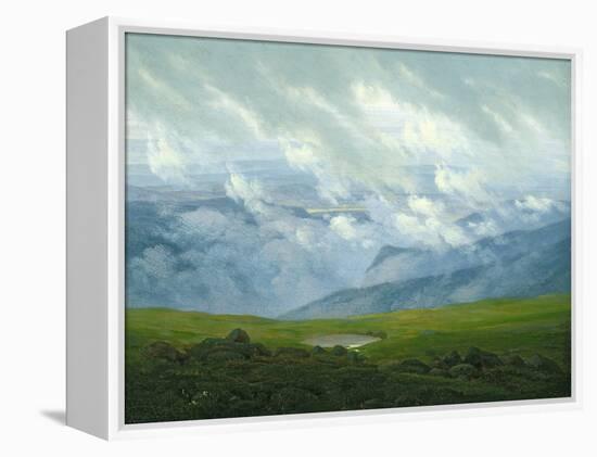 Drifting Clouds-Caspar David Friedrich-Framed Premier Image Canvas