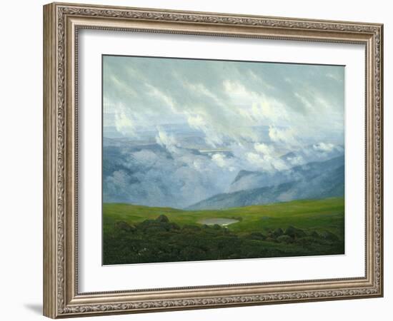 Drifting Clouds-Caspar David Friedrich-Framed Giclee Print