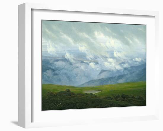 Drifting Clouds-Caspar David Friedrich-Framed Giclee Print