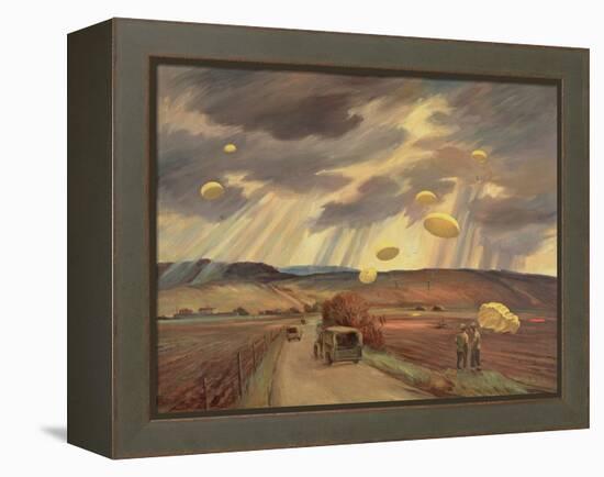 Drifting Down, 1944-George Campbell Tinning-Framed Premier Image Canvas