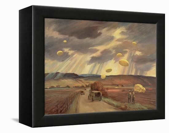 Drifting Down, 1944-George Campbell Tinning-Framed Premier Image Canvas