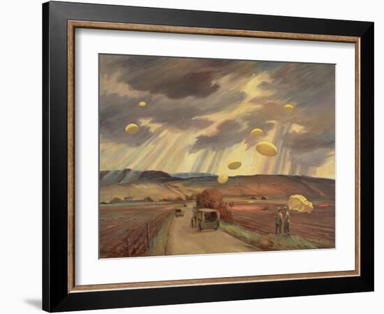 Drifting Down, 1944-George Campbell Tinning-Framed Giclee Print