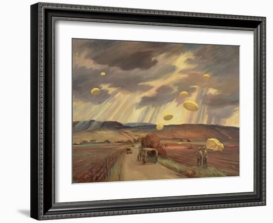 Drifting Down, 1944-George Campbell Tinning-Framed Giclee Print