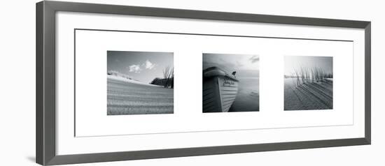 Drifting Sands Triptych-Jo Crowther-Framed Giclee Print