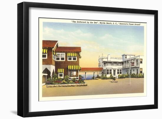 Driftwood by the Sea Hotel, Myrtle Beach, South Carolina-null-Framed Art Print