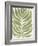 Driftwood Palm Leaf I-June Vess-Framed Art Print