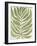 Driftwood Palm Leaf I-June Vess-Framed Art Print