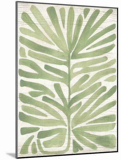 Driftwood Palm Leaf IV-June Vess-Mounted Art Print