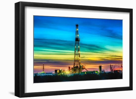 Drillers Palette-Bob Callender-Framed Art Print