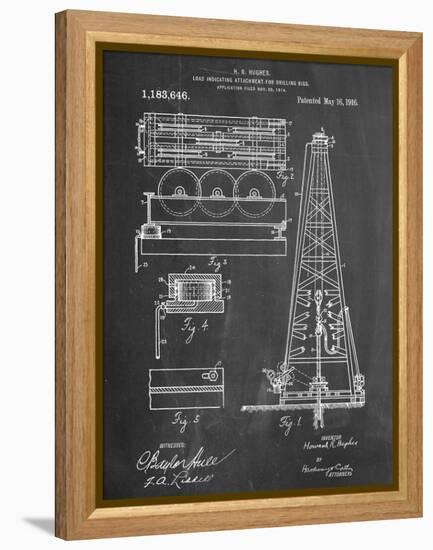 Drilling Rig Patent-null-Framed Stretched Canvas