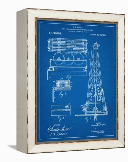 Drilling Rig Patent-null-Framed Stretched Canvas