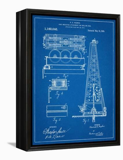 Drilling Rig Patent-null-Framed Stretched Canvas