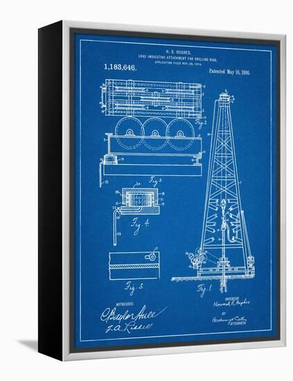 Drilling Rig Patent-null-Framed Stretched Canvas